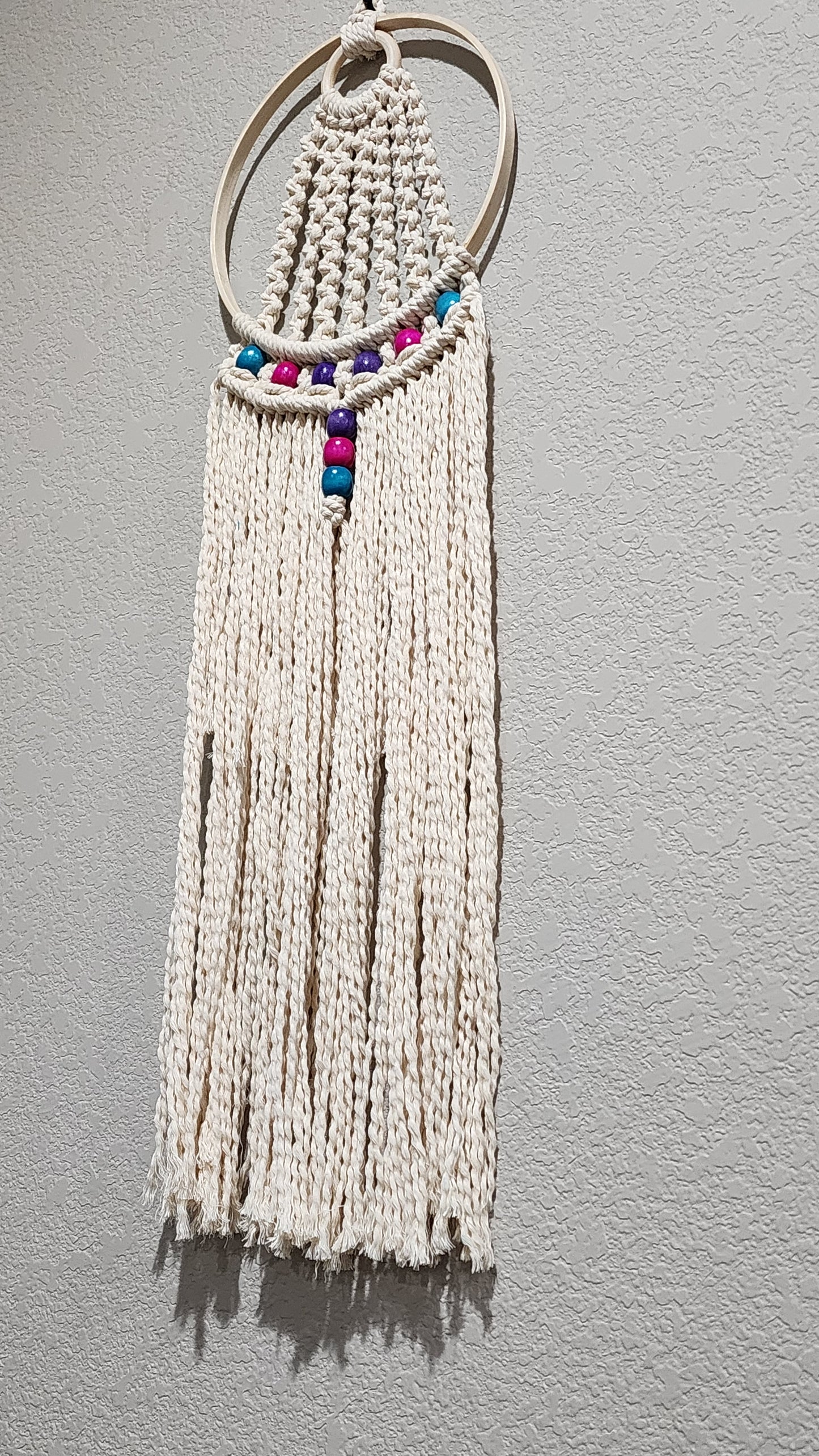 Summertime Crop Top Boho Macrame Wall Hanging