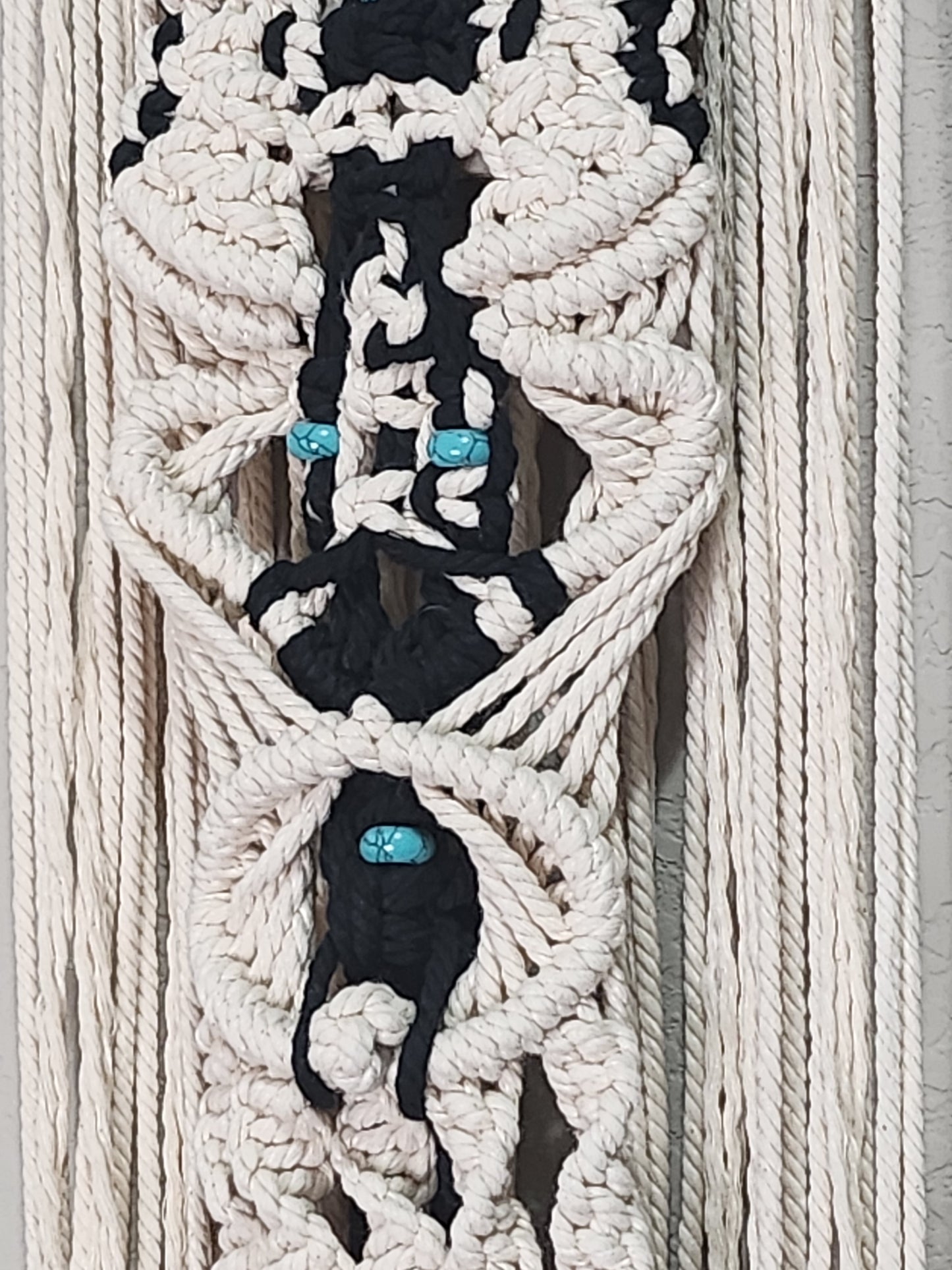 Deer antler wall hanging